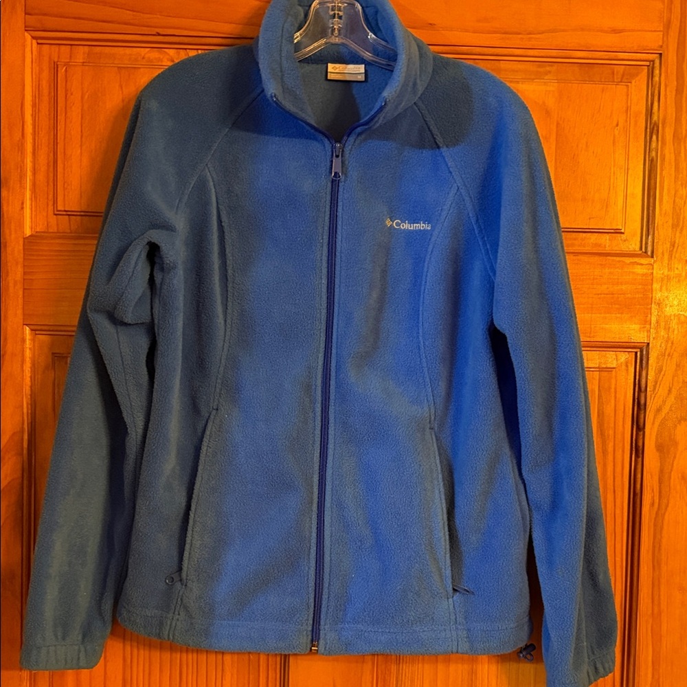 Columbia Vibrant Blue Full-Zip Fleece